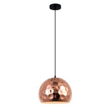 KOPER: Bohemian Copper Plated Wine Glass Shape Pendant Light