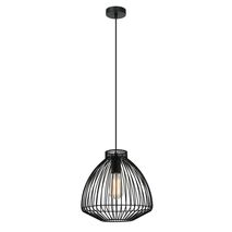 MANU: Modern Interior Cone (Concave) Wire Cage Pendant Lights