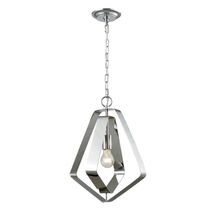 ORBITA: Bohemian Small Polished Nickel Hardware Pendant Light