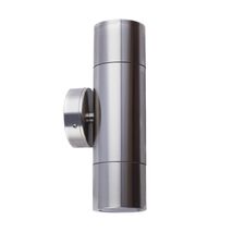 GU10 Exterior Wall Pillar Spot Lights (Titanium Aluminium) IP65
