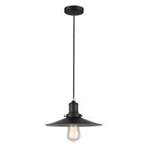 PIATTO: Industrial Black Coolie Pendant Lights
