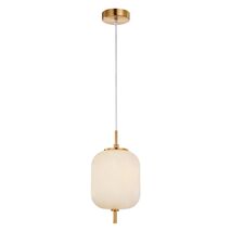 PINO: Interior Opal Matte / Smokey Black Mirror Finish Jar Pendant Lights