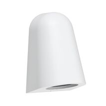 TORQUE: Exterior GU10/MR16 Matte White Surface Mounted Cone Wall Lights IP65
