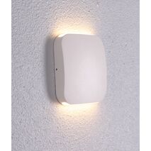 VOX: Surface Mounted LED Exterior Square Up/Down Wall Lights IP54