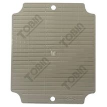 Mounting Plate ABS for BOXCO Range | Durable ABS Material | 101x126 mm | by Tobin