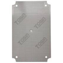 Mounting Plate ABS for BOXCO Range | Durable ABS Material | 159x248 mm | by Tobin