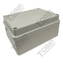 PVC Enclosure Grey Lid Grey Body | IP56 Rated | Durable Construction | Compact Size | by Tobin