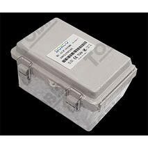 ABS Grey Enclosure Box | IP66 Rated | Hinged Lid Design | by Tobin
