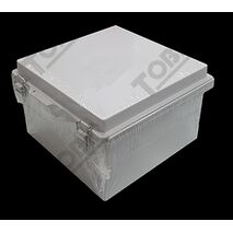 IP66 ABS Electrical Enclosure | Hinged Lid | Durable Grey Body | by Tobin