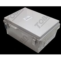 ABS Electrical Enclosure Box | IP66 Rated | Hinged Lid Design | Grey Color | by Tobin