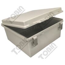 ABS Electrical Enclosure Box | IP66 Rated | Hinged Lid Design | Grey Color | by Tobin