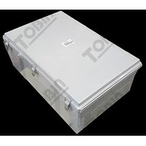 IP66 ABS Electrical Enclosure | Hinged Lid Design | Durable Grey Body | by Tobin
