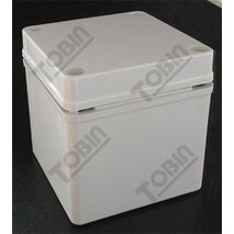 ABS Electrical Enclosure Box | IP66 Rated | Screw Mount Lid | Grey Body | by Tobin