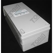 IP66 ABS Electrical Enclosure | Durable Grey Body & Screw Mount Lid | Ideal for Outdoor Protection | by Tobin
