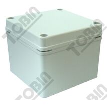 IP66 ABS Electrical Enclosure | Durable Grey Body & Screw Lid | Dust & Water Protection | by Tobin