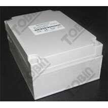 ABS Electrical Enclosure Box | IP66 Rated | Screw Mount Lid | Grey | by Tobin
