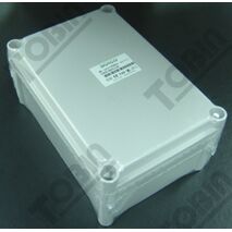 IP66 ABS Electrical Enclosure | Durable Grey Body | Screw Mount Lid | by Tobin