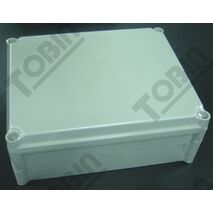 ABS Electrical Enclosure Box | IP66 Rated | Screw Mount Lid | Grey | by Tobin