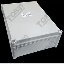 IP66 ABS Electrical Enclosure | Durable Grey Body | Screw Mount Lid | by Tobin