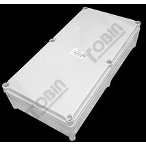 ABS Electrical Enclosure Box | IP66 Rated | Durable Grey Body & Screw Lid | by Tobin