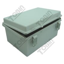 Polycarbonate Electrical Enclosure | IP66 Rated | Hinged Lid Design | Grey Color | by Tobin