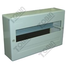 Enclosure MCB 12 Pole Plastic | Durable Construction | Ideal for Circuit Protection | by Tobin