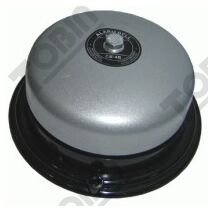 24VAC Surface Mount Warning Bell | 95dB Audible Alarm | 4 Inch Grey Design | by Tobin
