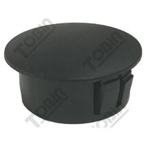 Enclosure Accessory Blanking Plug Screw PG22 | 22mm Push-In Hole Plug | Black Nylon Construction | by Tobin