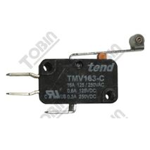 Compact Micro Switch 16A | Long Roller Lever Actuator | Space-Saving Design | by Tobin
