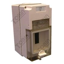 Cover 2 Module with Neon Indicator | IP66 Rated | Less Base Design | by Tobin