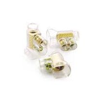 Double Screw 240V 2 X 6mm Earth Electrical Cable Connector (50pcs)