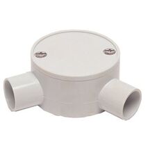 20mm R / Angled  Shallow Junction Box