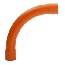 Sweep Bend 90°Orange Heavy Duty 32mm