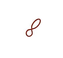 Figure 8 Nozzle Retainer Metal Ring | Durable Steel Construction | Pack of 100 | Quell Style by Firebox