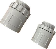 40mm Plain to Screwed Adaptor - ADAPTOR40