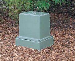 SHORT PILLAR LID BASE NOVENT GREEN DBOLT