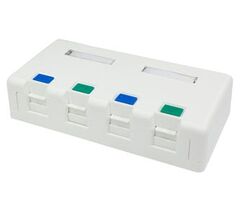 Surface Mount Box 4 Port Shutter | Durable Design | Easy Installation by MSS