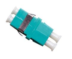 LC Multimode Aqua Duplex Thru-Adaptor | High Performance | Easy Installation by Matchmaster