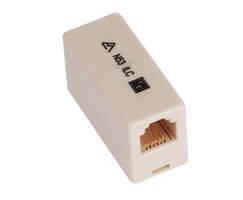 RJ12 Coupler F-F Adaptor | Compact Design | Easy Installation by Unbranded