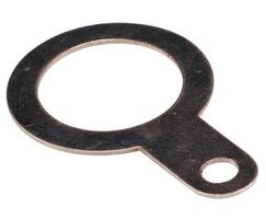 Brass Earth Tags 50mm Wide