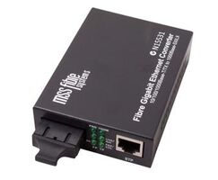 Fiber Ethernet Media Converter | 10/100/1000Mbps | 1300NM | 2KM Range by Unspecified Brand