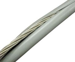 Stay Guard 2.5mt x 30mm ID split White