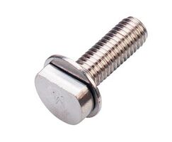 D-Head Bolt Single C/W Captive Washer 30mm Length