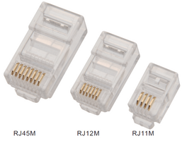 4 Pin Male Plug - RJ11M