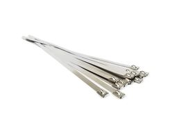 Fire Rated Stainless Steel Cable Ties | 200mm Length | 2HR Fire Rating | Pack of 100 by Firebox