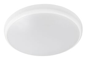 Conrad 200mm LED Oyster Light 15w Tricolour White