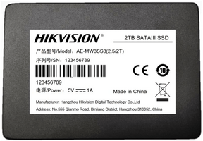 HIKVISION MOBILE MW3SS3 1TB SSD | SATA III Interface | S.M.A.R.T Detection | Vehicle Surveillance | by Dicker Data