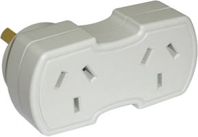 Hills Antenna 10 Amp Double Adaptor - Right - 09HDA-2 R WE
