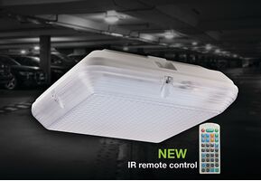 Chamaeleon Eco Emergency LED light with integrated microwave motion and smart PE sensor