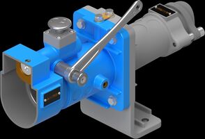 PS QR 1100V 150A 4P Gland Bracket (90) 70-C 50-55-G (241.1)